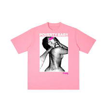 Load image into Gallery viewer, Tramp Stamp Pink Vintage Wash Drop Shoulder T-shirt
