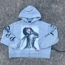 Load image into Gallery viewer, Tramp Stamp Zip-up hoodie
