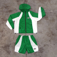 Load image into Gallery viewer, Nylon zip up hoodie
